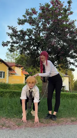 I’m just a dog man 😔✊🏻 ;; just HAD to do this trend with Makima & denji causeeee iykyk Makima: @nyx  #chainsawman #denji #makima #csm #chainsawmancosplay #makimacosplay #denjicosplay #cosplay #cosplayers #fyp 