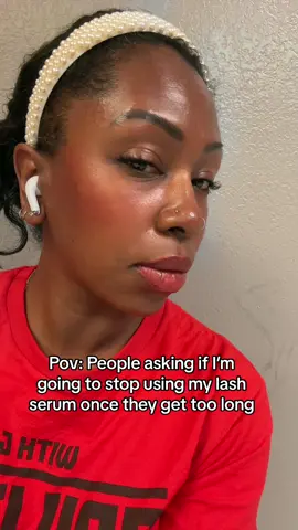 The answer is NO!  I want to be mascara free for the summer so Im going to keep on swiping on my serum day and night. 🤷🏾‍♀️  These lashes are gonna take me places lol
