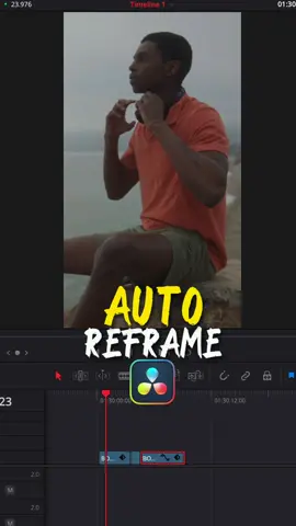 How to change video from horizontal to vertical #videoediting #davinciresolve #tutorial 