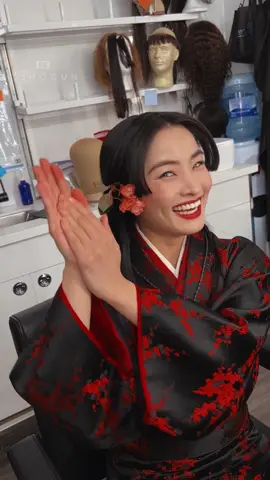 Watch as Anna Sawai transforms into Lady Mariko, wearing safflower lipstick made specifically for the show. FX's Shōgun is now streaming on Hulu.