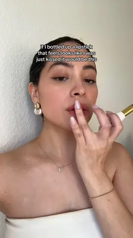 ‘Bêtise’ Bisou Balm is freshly kissed lips in a tube 👄 Shop Bisou Balm at violettefr.com and use code TIKTOK10 for 10% off  #violettefr #bisoubalm #rosepetallips 