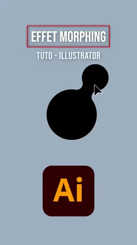 tuto n°24 | Illustrator | morphing effect  #illustrator #adobeillustrator #graphicdesign #illustratortutorial #illustratortips 