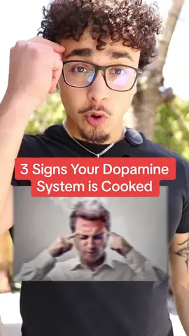 3 Signs Your Dopamine System is Cooked 😴 #dopamine #SelfImprovement #mindset #fyp #foryou 
