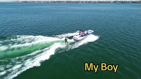 Surf family! A family that boats together m, surfs together! 🏄‍♀️🙌🏻😎#surf #boating #wetsuit #axiswakeresearch 