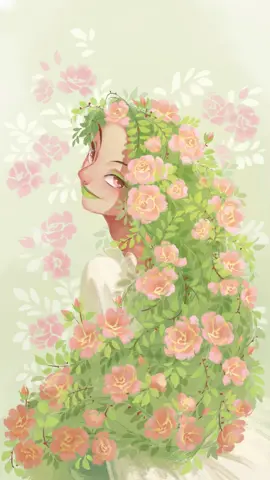 Spring!!! #米雷画画 #mileidraws 