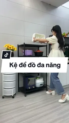 Kệ để đồ đa năng, kệ bếp, kệ để đồ gia dụng, kệ lò vi sóng, bếp điện, nồi cơm... Kích thước 3/4/5 tầng, kệ chắc chắn, thông minh & hiện đại:-:.-:.!! #kelovisong #kebepdanang #kededodanang #kededobep #kedelovisong #noithatphongbep 