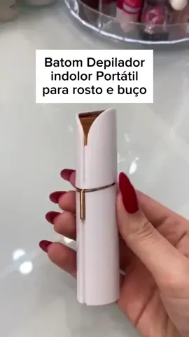 Batom depilador indolor portátil  #batom #depilação #beleza #vaidade 