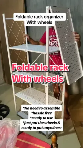Best budol so far 5 Layer Folding Metal Rack Organizer #fyp #metalrackorganizer #kitchenrack #metalrackshelves #TikTokShop #fypシ 