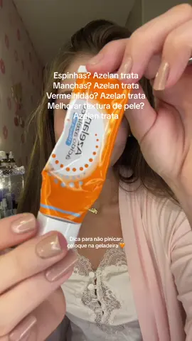 Melhor ácido já inventado, resolve TUDO 🧡 #azelan #skincare #skin #pele 
