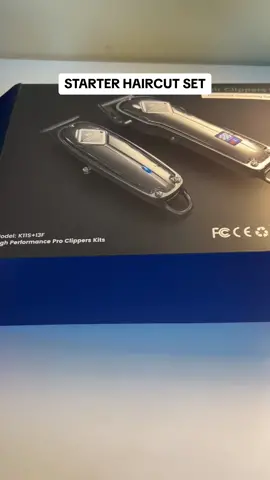 If youre trying to give haircuts and dont own a clipper set, this is a great choice with 2 higb quality clippers plus all the different attachments  #haircut #barber #cut #hair #trimmer 