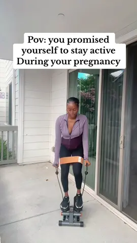This Niceday stepper is game-changer to manage working out during pregnancy 😩 #FitTok #22weekspregnant #stepper #stepperviral #pregnantlife #fitnessmotivation 
