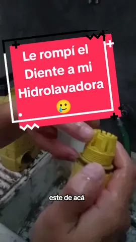 Mi hidrolavadora me acompaña desde que armé este taller y hoy sufrió un daño tremendo y tristemente propinado por mi 😥😥  A alguien más le paso esto...? Díganme que hay solución 🫣  #hidrolavadora #serigrafia #tallerdeserigrafia #estampado 