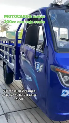 #VoiceEffects motocarguero motor 300 version volquete #carguero #motocarguero #moto #trimoto #enviosnacionales #sierra #sur #arequipa #peru 