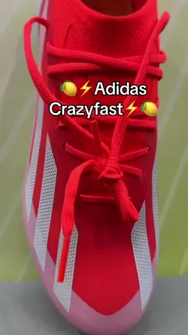 🍊⚡️🍋Adidas x Crazyfast Pro - Energy Citrus Pack ⚡️Lightning Acceleration with 2 extra forefoot studs ⚡️Breathable mesh upper with adidas PRIMEKNIT collar  Shop Now at prosoccer.com  . . #adidasfootball #adidascleats #adidassoccer #adidasfootballboots #crazyfast #prosoccerdotcom