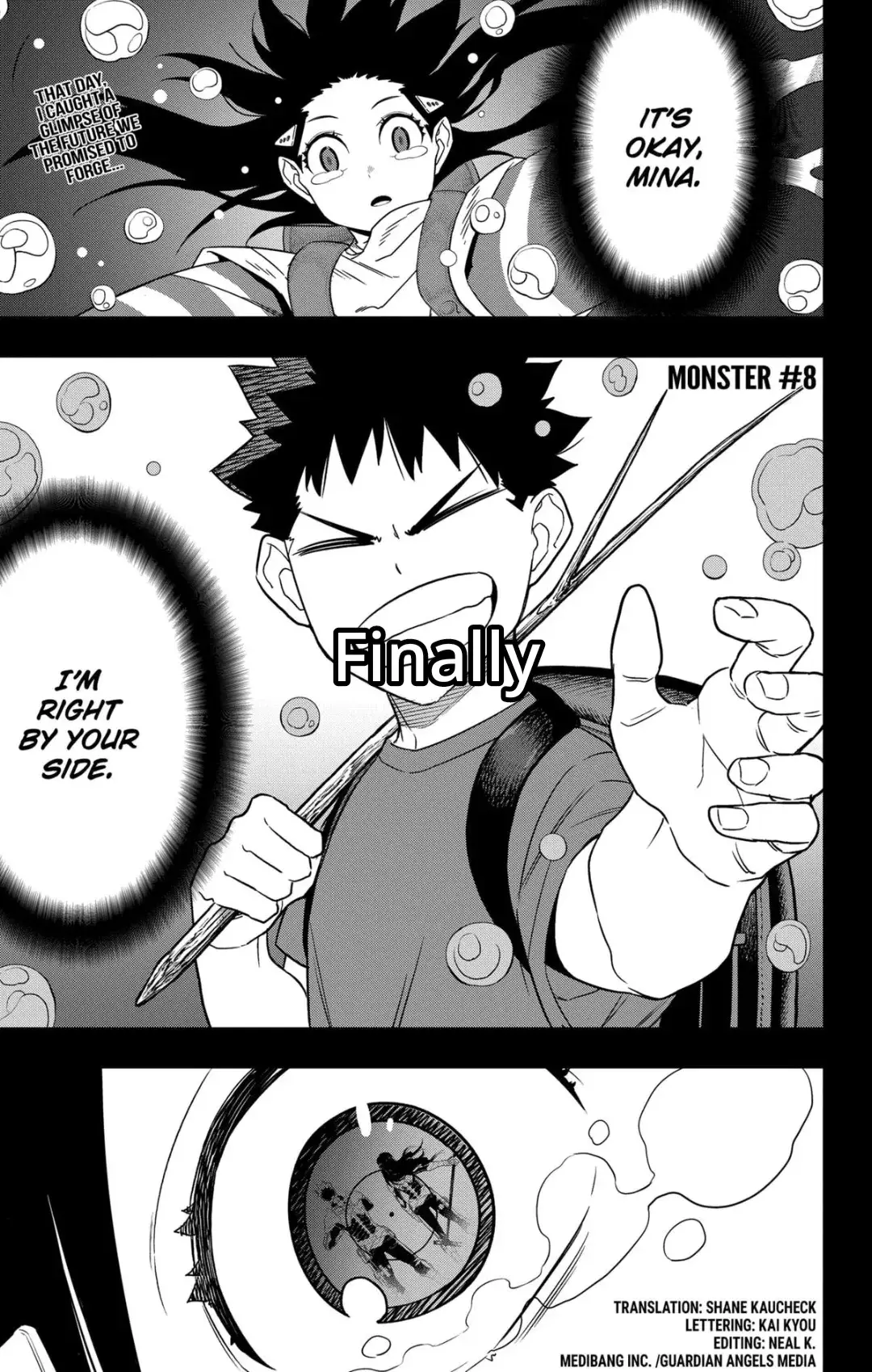 Finally he come back 😭❤️ #kaijuno8 #kafka #minaashiro #anime #manga #fyp 