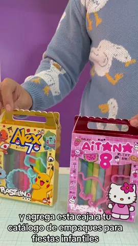 PLASTILINA BOX 🟨 Elabora esta caja de plastilinas para tus eventos y fiestas infantiles. Template disponible en mi suscripción del mes de Abril. También puedes adquirirlo en mi página web. Contenido exclusivo desde mi historia destacada solo para suscriptores 👑 Adquiere el troquel en preventa con precio especial🫶🏻 Diseña e imprime en A4 y corta con tu troquel y tu big shot plus 😍 Envíos a toda la República Mexicana y EUA. #diecutter #diecut #plastilina #cajadeplastilina #cajasdefiestas #fiestasinfantiles #fiestatematica #fiestasinfantilesbogota #fiestaspersonalizadas #fiestapokemón #fiestahellokitty #hellokitty 