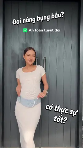 Tại sao mẹ bầu nên cân nhắc dùng đai nâng bụng ?  #mooimom #mooimomvn #dainangbungbau #fyp 