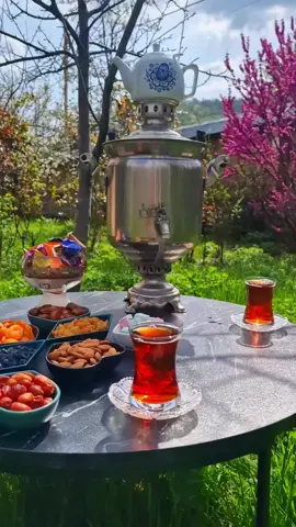 𝔹𝕒𝕙𝕒𝕣 ə𝕥𝕚𝕣𝕝𝕚 ç𝕒𝕪 𝕤ü𝕗𝕣ə𝕤𝕚 🌿🍀☘️ . . . . . #çaykeyfi #çay #samovarçayı #bahar #yaz #bahargeldi #bahargelir #yazgəldi #qəbələ #qebele #gabala #gebele #kabala #kebele #kəşfet #kesfet #fyp #fypシ #fypシ゚viral 