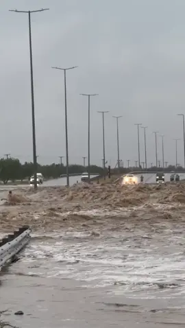 مباشر .. سيول قوية وادي حميرا بولاية شناص في #سلطنة_عمان🇴🇲 