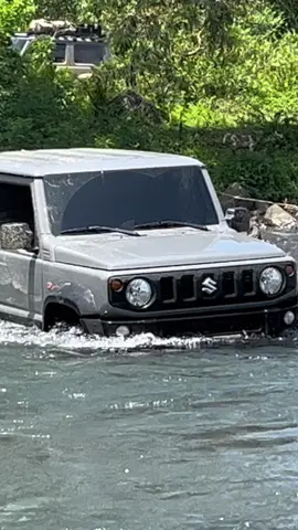JB74 Force 😎 #jimny4x4 #jb74 #rivercrossing #suzuki #GenNakar #metaloxgarage #cartrend #fyp #JB74OffroadersPH 