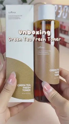 Toner cần thiết cho mùa hè này :)) #gocloinhoi #unboxing #BeautyTok #goclamdep #chamsocda #isntree #greenteatoner #fyp #xuhuong 