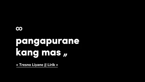 gas pake nih🎧🕺 #mentahanlirik #tresnoliyane #overlay #fypシ゚viral #beranda #fypage 