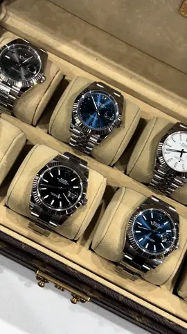 Select your Datejust 41 👀🤩 #datejust #steel #white #gold #blue #rhodium #Wimbledon #black #white #watchfam #watchcollector #watchmania #watchlover #watchnerd #watchoftheday #watchgeek #watchtok #watchesoftiktok #drip #usa #dubai #UK #hongkong