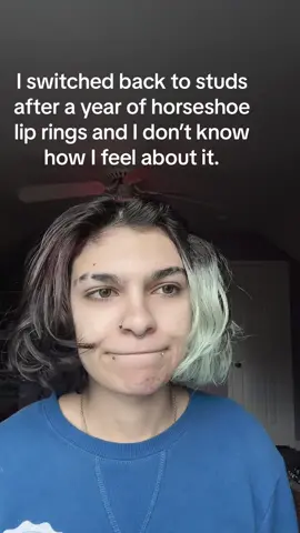 PLEASE TELL ME ITS NOT JUST ME 😭💀 #piercingtok#pierced#snakebites#snakebitespiercing#septumpiercing#nosepiercings#autistic#adhd#nonbinary#enby#help