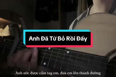 Dù có cố gắng đến đâu để đổi thay đến đâu…. #nguyenn #xuhuong #cover #guitar #anhdatuboroiday 