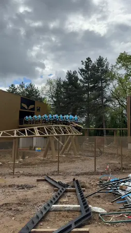 HYPERIA’s first ever test run! @ThorpeParkOfficial @Merlin Annual Pass UK #thorpepark #hyperia #rollercoaster #tiktok #fyp #themepark #amusementpark 