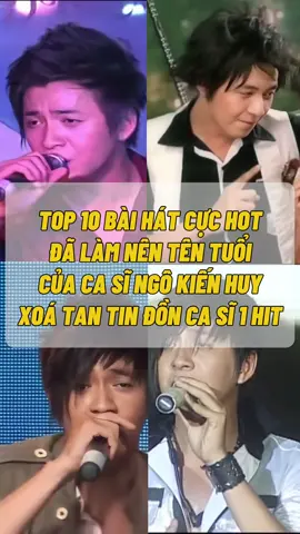 Phần 6 | Top 10 bài hát cực hot đã làm nên tên tuổi của ca sĩ Ngô Kiến Huy, xoá tan tin đồn ca sĩ 1 Hit #ngokienhuy #motthoi9x #vpop #kyucngoisao #kyucngoisaohairsalon @Ngô Kiến Huy 