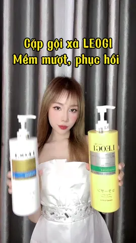 Bộ dầu gội nhà Leogi chất lượng thực sự, dùng xong tóc cứ phải gọi là mềm mại, thích mê ấy chứ 😍😍 #evani #evanicosmetic #daugoichinhhanggiasi #leogi #leogisampoo #haircare #hairtutorial #biotin #collagen #vitaminb5 #daugoi #hannie082 #hanniethuyhien #review #foryou #xuhuong 