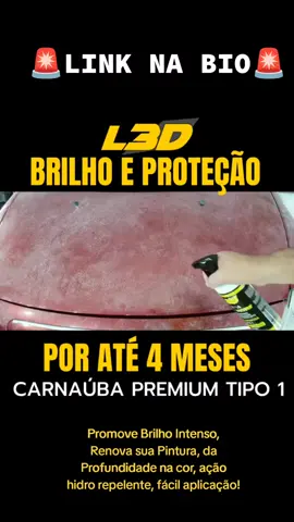 Cera Cristalizadora L3D ✨Link na Bio✨ #achadosdashopee #shopee #tiktok #achadosgjr #achados #foryou #fy #esteticaautomotiva  #carros 