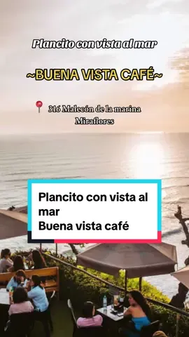 Buena vista café ☕️ - 📍Malecón de la Marina Miraflores 15074 🐶Pet friendly  Si en caso no llevaron abrigo y les comenzo a dar frio, en buena vista cafe le puedes pedir una mantita para que te presten, a mi me dio frio y me ofrecieron  * muy amables  * si quieren estar cerca al valcon tienes que avisarle en la entrada para que cuando desocupen ellos te puedan llevar a la mesa, una vez dentro si hay mucha gente ya no podras cambiar de mesa * el tiempo que yo espere fue de 20 min (pero aproveche esos 20 min en tomarme fotos alrededor). #cafeteriasenlima #cafecito #buenavista #malecondemiraflores #sunset #pointsenlima #lima #miraflores #cafeteriasaesthetic #foddie #cafeteriaspetfriendly 