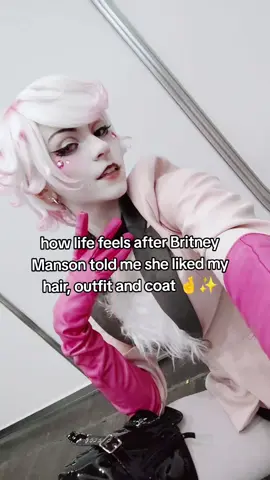 Berlin yesterday was insane🙏 #britneymanson #asteria #hazbinhotel #hazbinhotelcosplay #hazbin #berlin #concert #fypシ 