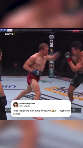 #ArnoldAllen recalled the end of his #fight against #MaxHolloway 👊 #UFC #mma #ufc300 