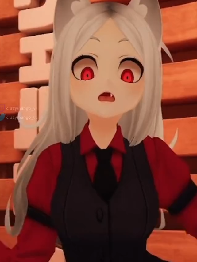 You guys still like Cerberus? 🥺👉👈 #crazymango #dancer #vrdancer #helltaker #helltakercerberus