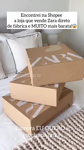 Link da loja disponível aqui no meu perfil, na biografia  #zara #comprinhas 