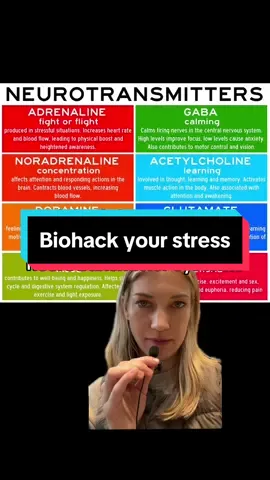 This is a lesson on adaptogens, stress and your perception. Bio-hack these tips to live longer 🫀 #biohack #neurotransmitters #healthtok #fyp #insomnia #stress #adaptogens #perception 