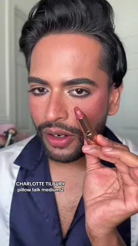 BROWN PEOPLE this is your lipstick !!@Charlotte Tilbury 🤎👏🏾 #brownlip #lipcombo #nudelip #charlottetilburypillowtalk #lipstick #newmakeup #makeupreview #brownskinfriendly #darklip 