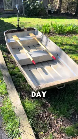 Day 1 of the Jon Boat Build! #fyp #viral #abcxyz #series #jonboat #deckedoutjonboats 
