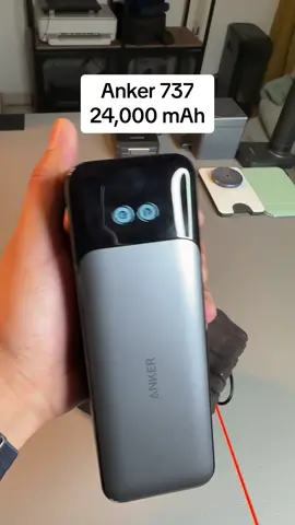 El Banco de Energia que carga tu iPhone hasta 7 veces 🤔 -Anker 737 @Ankershop_US #anker #ankershop #powerbank 