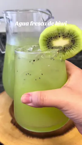 Agua de kiwi #parati #aguasfrescas #recetas #recetasfaciles #viral 