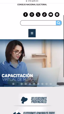 #ReferéndumYConsulta2024 🗳️ Los Miembros de las Juntas Receptoras del Voto deben capacitarse de forma obligatoria para su participación este domingo, 2⃣1⃣ de abril.   ¡Ingresa en 📲 http://bit.ly/CapVirtual2024 y capacítate de forma virtual! ¡En democracia, #EcuadorVotaInformado! 🇪🇨