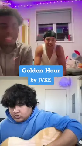 I am shocked that i havent done this song yet on here 😀 @JVKE #goldenhour #jvke #cover #singing #acousticcovers #ometv #fyp 