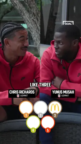 Blind ranking fast food places with USMNT’s Chris Richards & Yunus Musah … You’ll never guess what comes in at #1 🤣 #football #USMNT #foodtiktok 