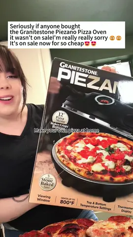No more need to order pizza!This pizza oven is the best!#pizzaoven#granitestone#piezanopizzaoven #pizza#pizzalover #pizzanight #pizzatok 