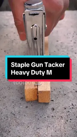 Staple Gun Tacker Heavy Duty #staples #gun #fyp #tiktok #goodthing #foryou #tools #toolstoday 