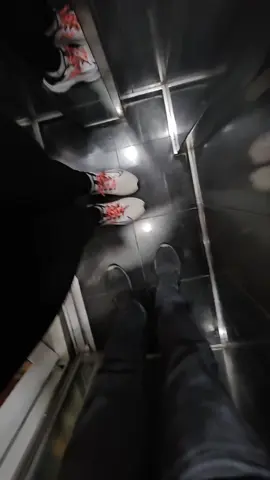 Tiny Elevator experience 😂 #eurotrip #travel #france #elevator #tiny #paris #elevador 