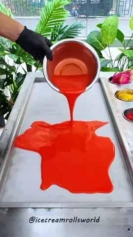 Mix color #asmr #satisfying #foryou #icecream 